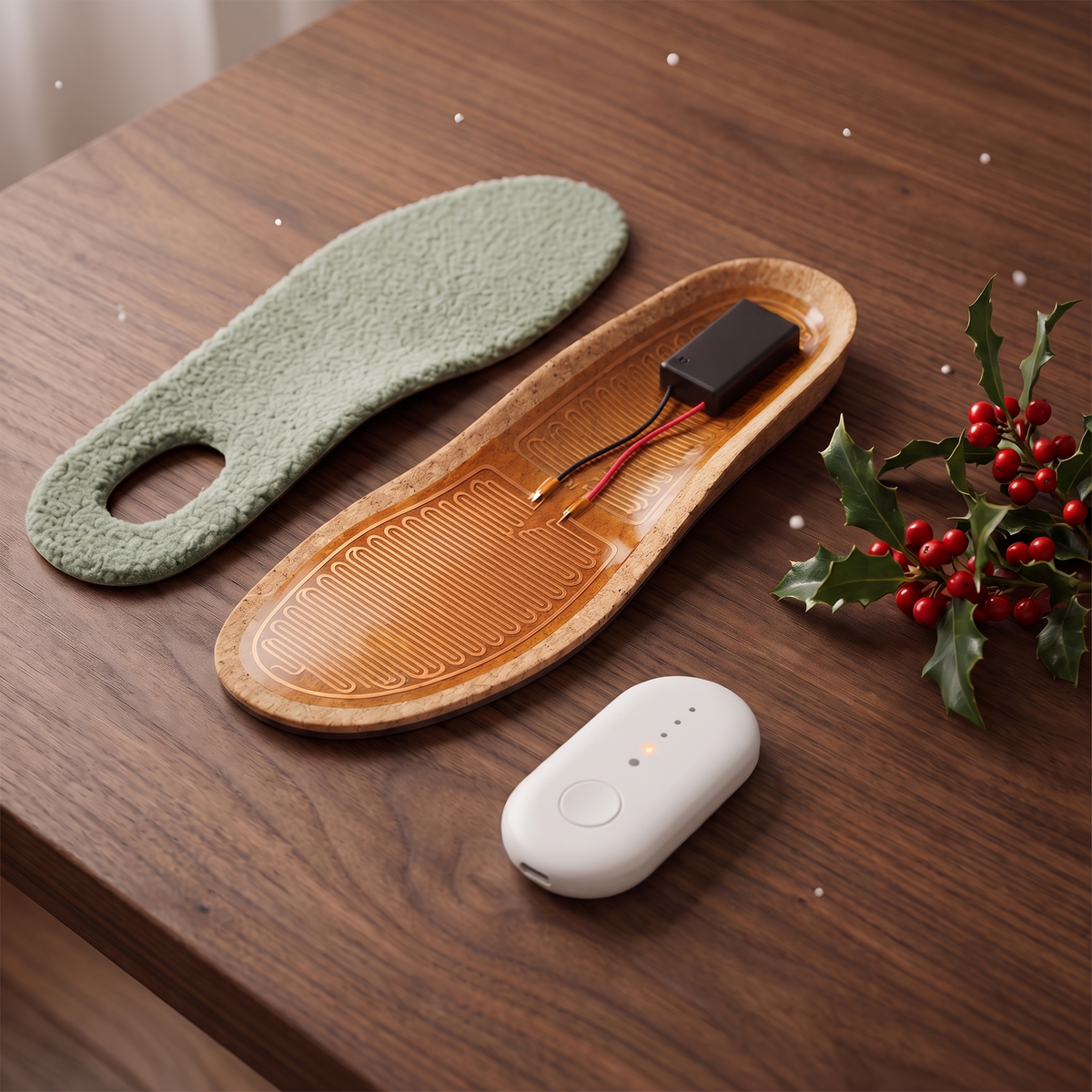 Grinchy Heated Slippers